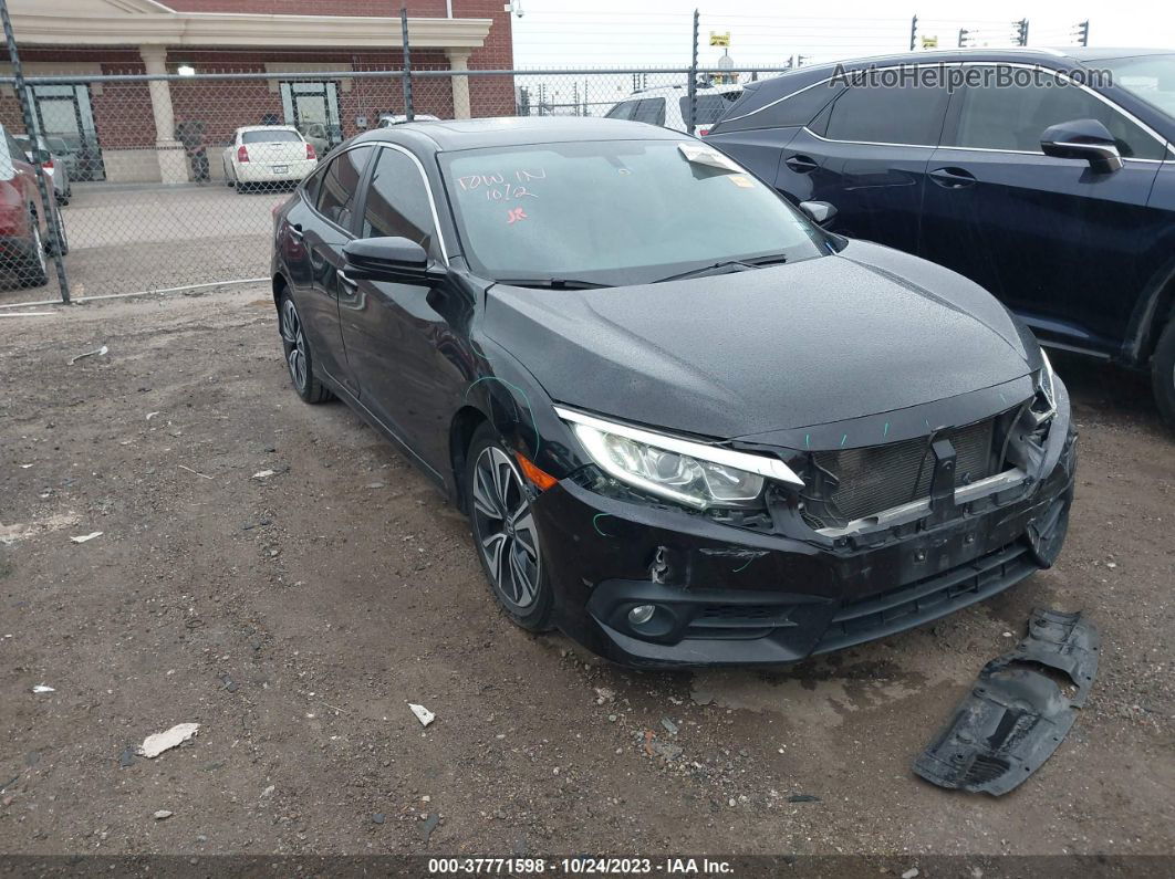 2016 Honda Civic Sedan Ex-t Черный vin: 19XFC1F37GE211321