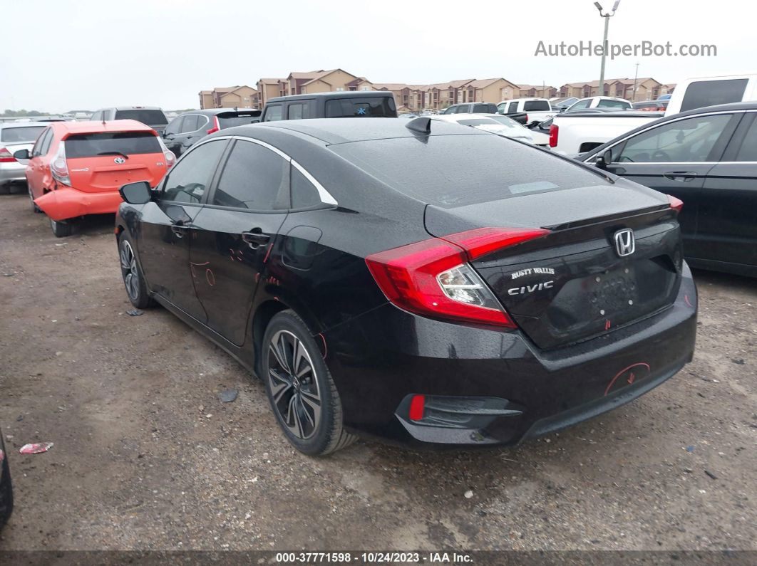 2016 Honda Civic Sedan Ex-t Черный vin: 19XFC1F37GE211321