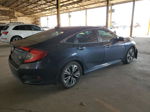 2017 Honda Civic Ex Blue vin: 19XFC1F37HE008642