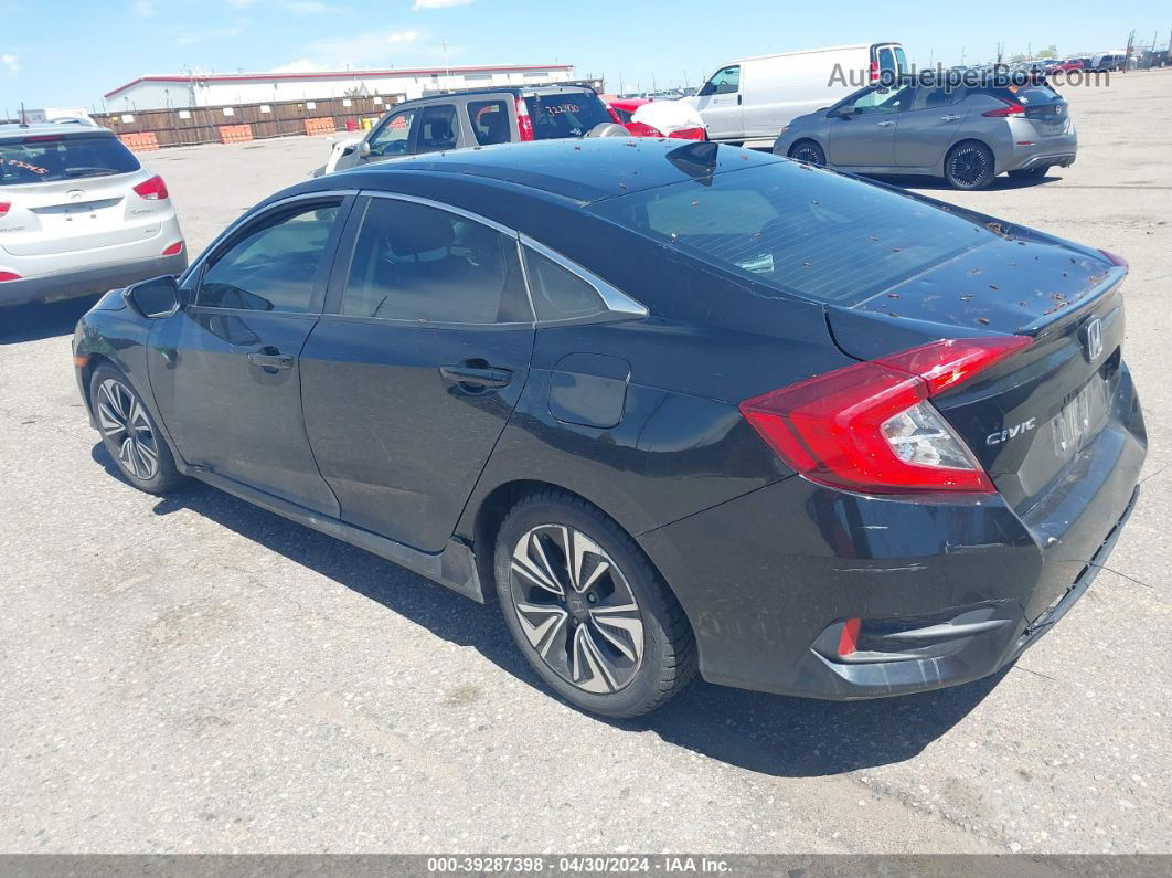 2017 Honda Civic Ex-t Черный vin: 19XFC1F37HE012769