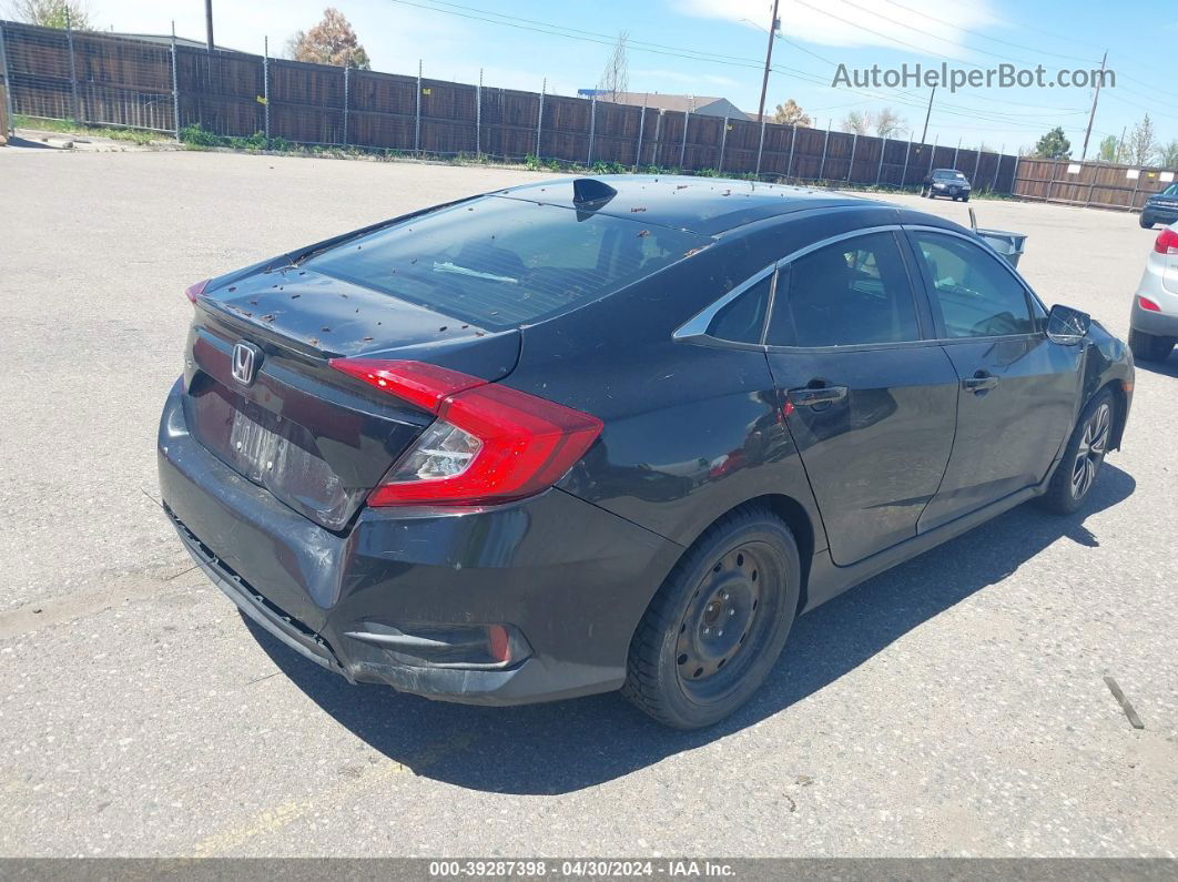 2017 Honda Civic Ex-t Черный vin: 19XFC1F37HE012769