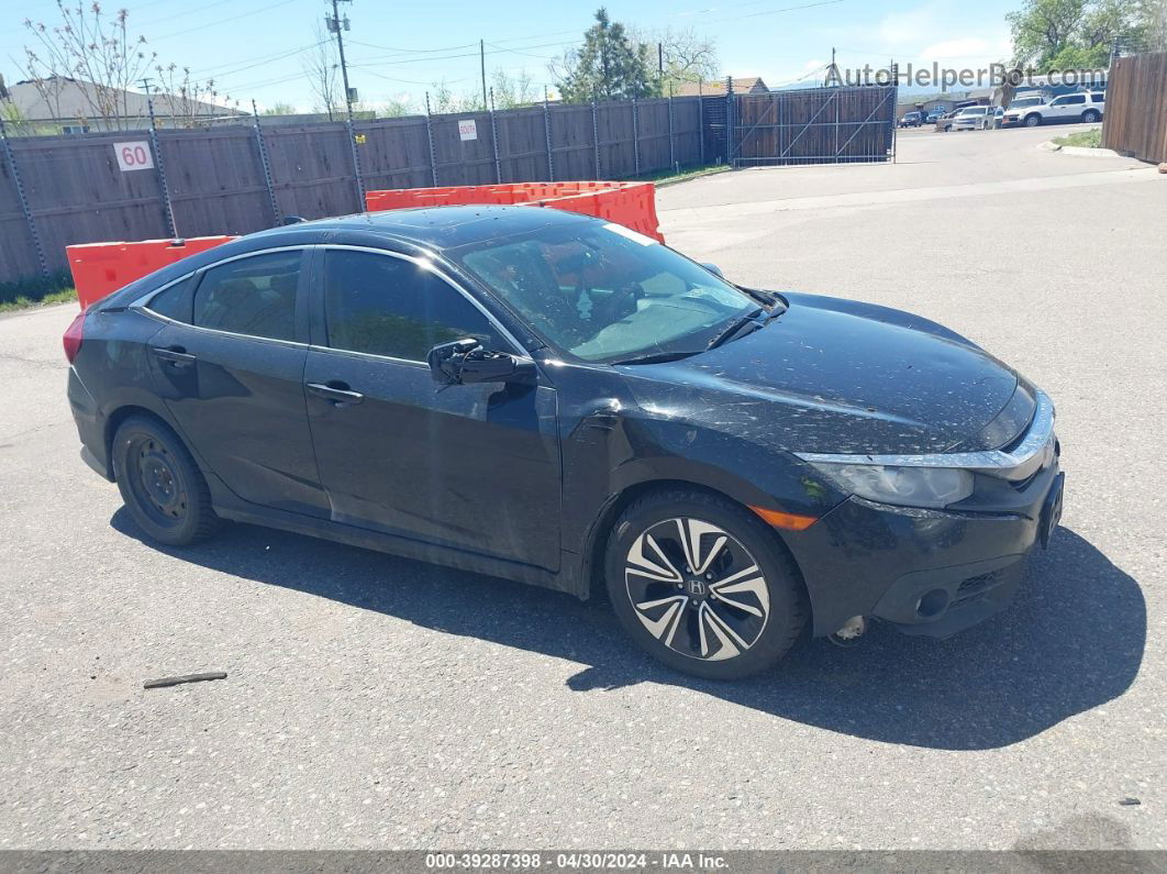 2017 Honda Civic Ex-t Black vin: 19XFC1F37HE012769