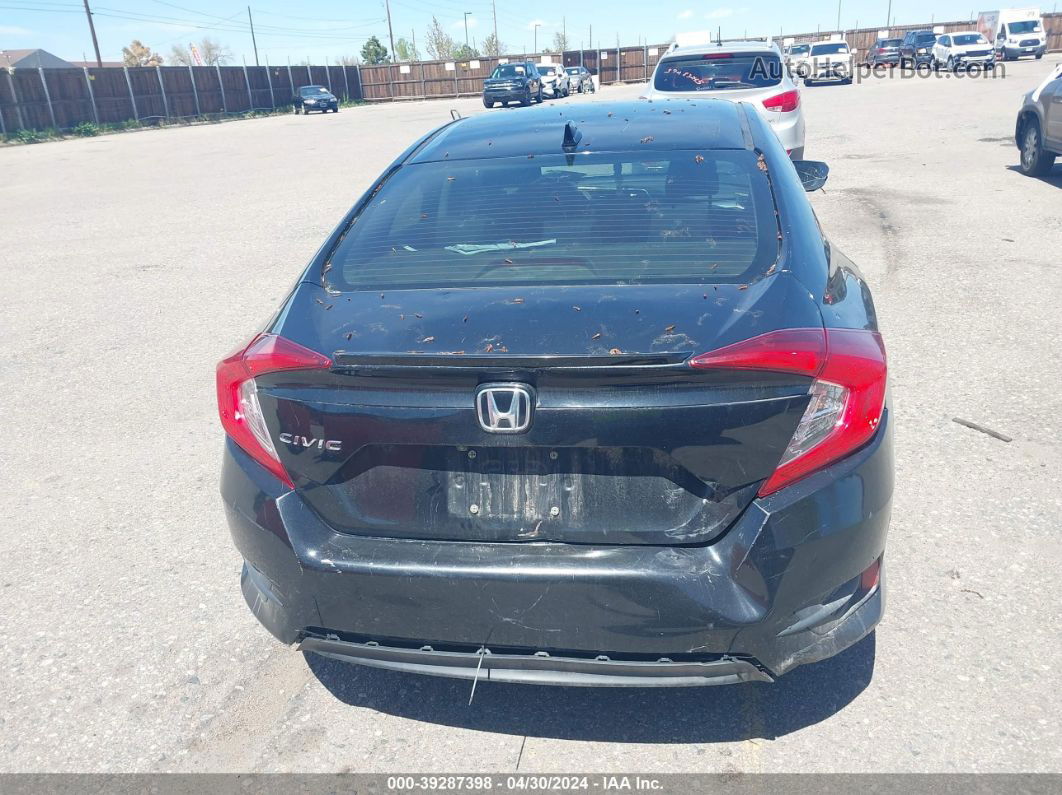 2017 Honda Civic Ex-t Черный vin: 19XFC1F37HE012769