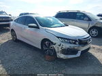 2017 Honda Civic Sedan Ex-t White vin: 19XFC1F37HE204032