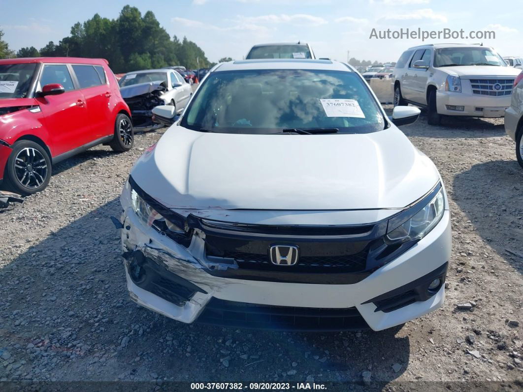 2017 Honda Civic Sedan Ex-t White vin: 19XFC1F37HE204032