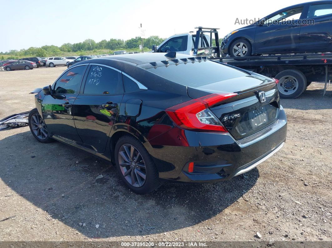 2020 Honda Civic Sedan Ex Черный vin: 19XFC1F37LE006740