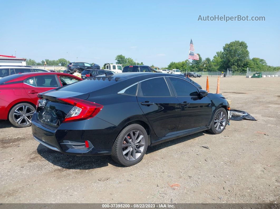 2020 Honda Civic Sedan Ex Черный vin: 19XFC1F37LE006740