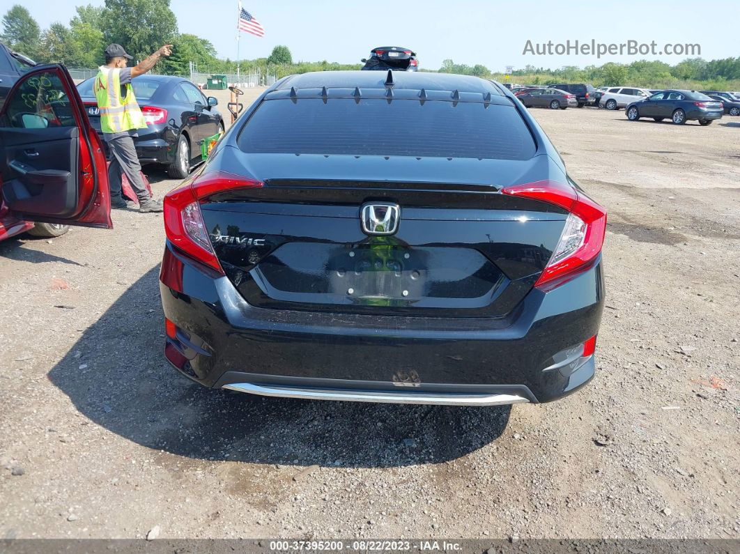 2020 Honda Civic Sedan Ex Black vin: 19XFC1F37LE006740