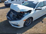 2020 Honda Civic Ex  White vin: 19XFC1F37LE213581