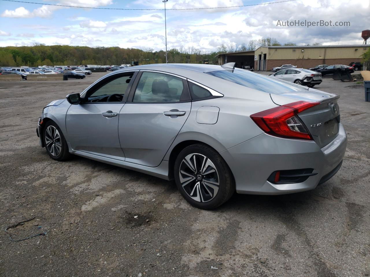 2016 Honda Civic Ex Серебряный vin: 19XFC1F38GE018966