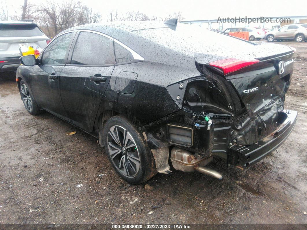 2017 Honda Civic Ex-t Black vin: 19XFC1F38HE032254