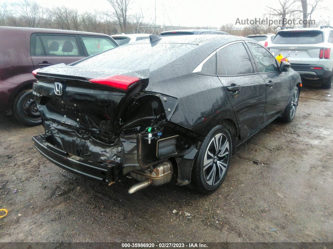 2017 Honda Civic Ex-t Black vin: 19XFC1F38HE032254