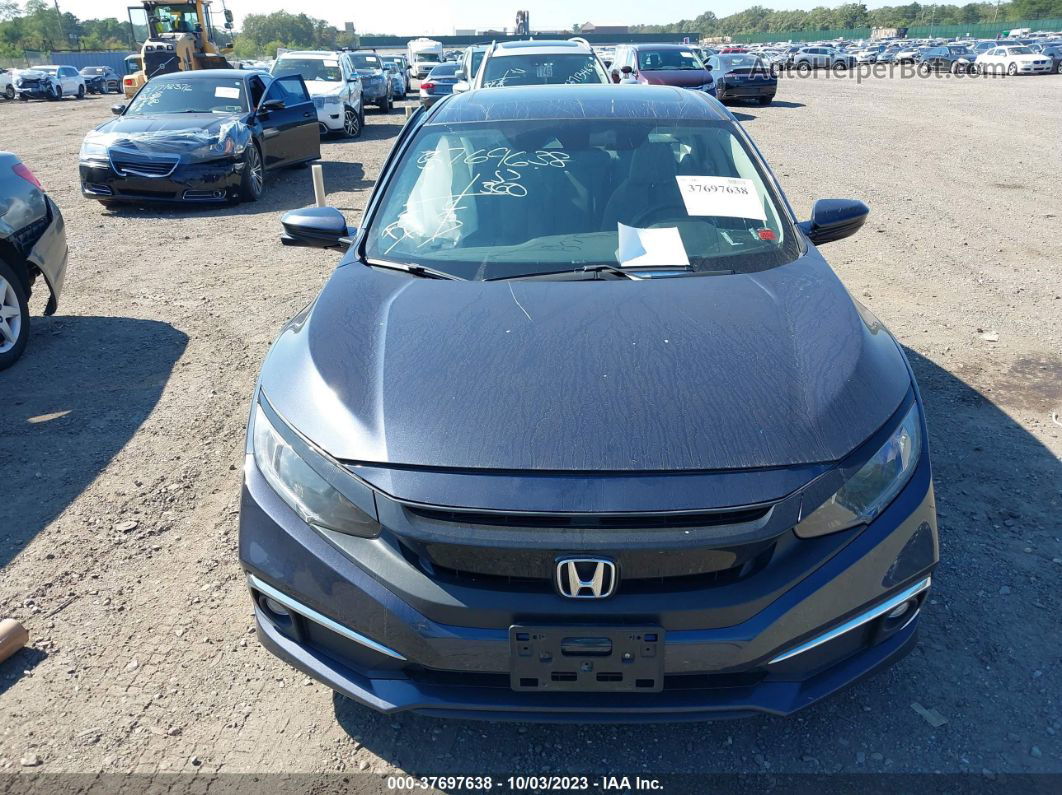 2019 Honda Civic Sedan Ex Gray vin: 19XFC1F38KE201499