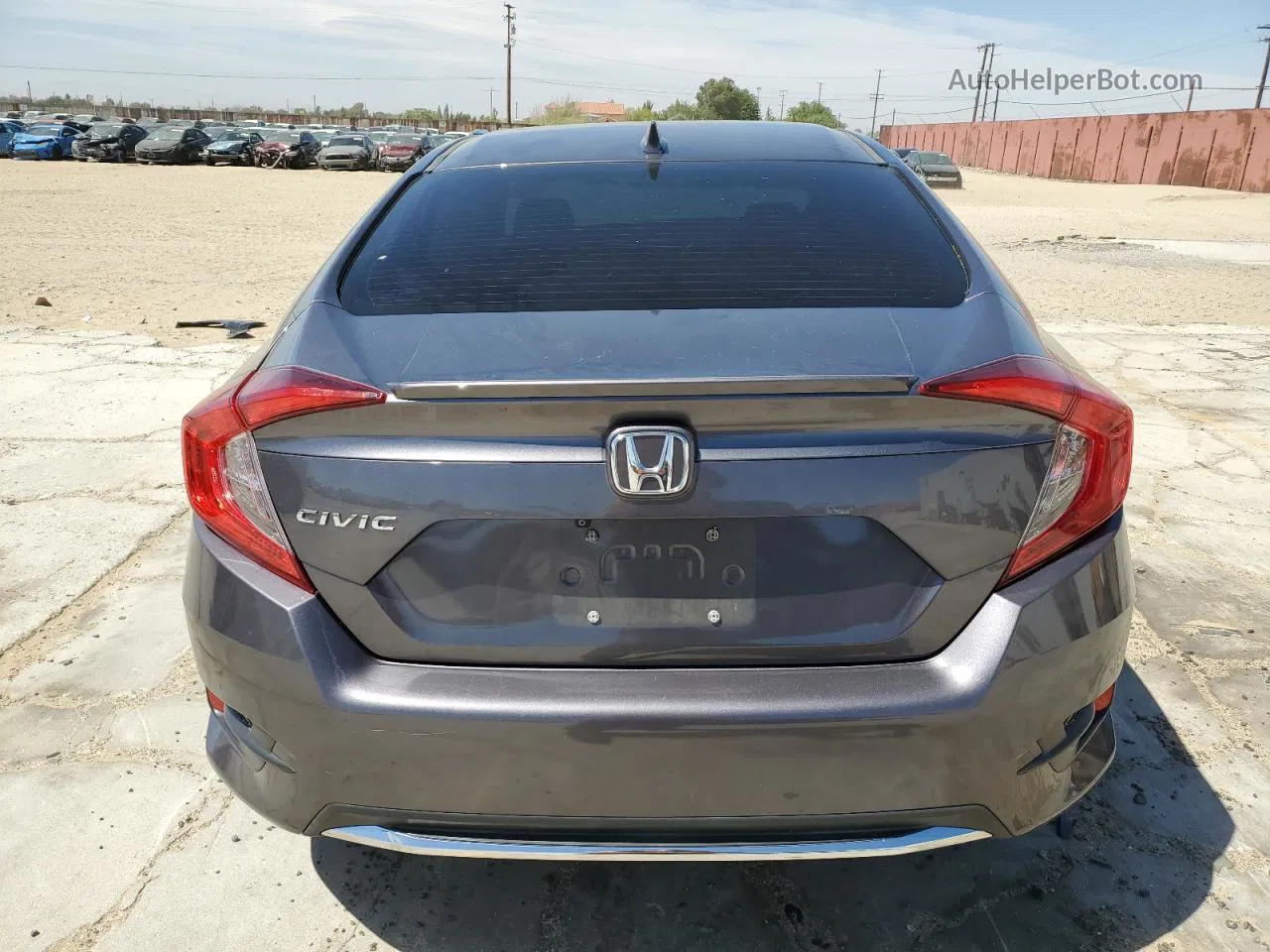 2019 Honda Civic Ex Угольный vin: 19XFC1F38KE205035