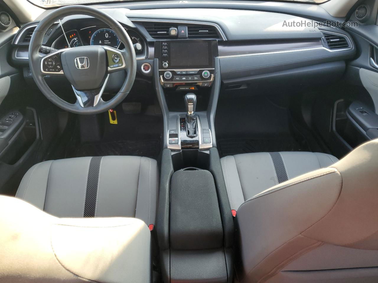 2020 Honda Civic Ex Серый vin: 19XFC1F38LE018881