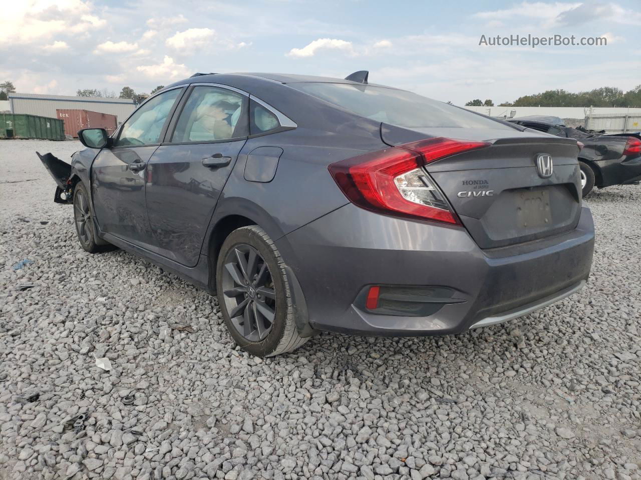 2020 Honda Civic Ex Серый vin: 19XFC1F38LE024938