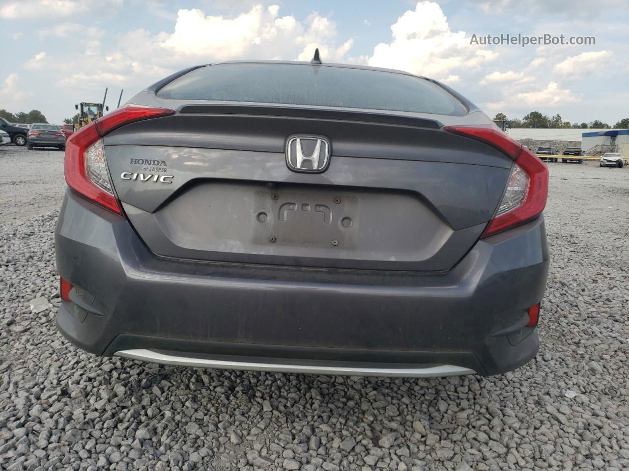 2020 Honda Civic Ex Gray vin: 19XFC1F38LE024938