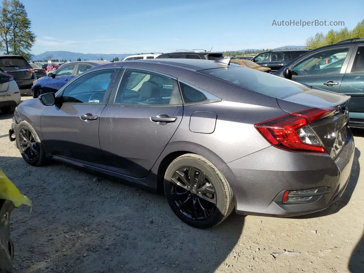 2020 Honda Civic Ex Charcoal vin: 19XFC1F38LE203335