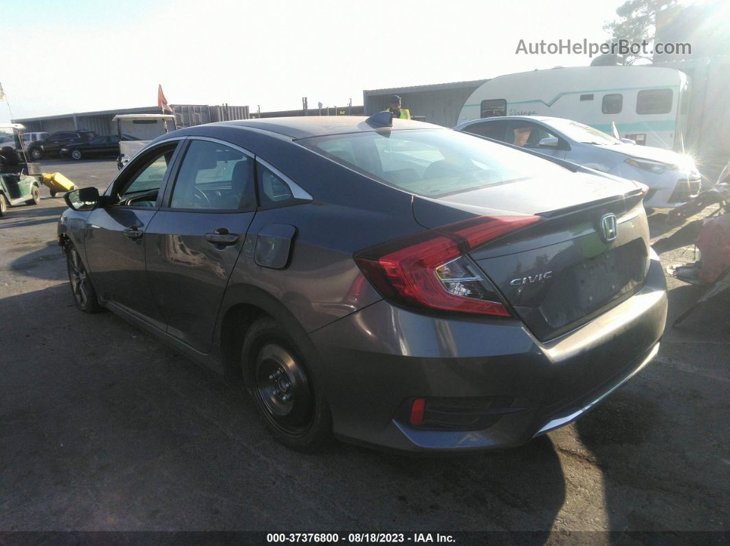 2020 Honda Civic Sedan Ex Gray vin: 19XFC1F38LE204601