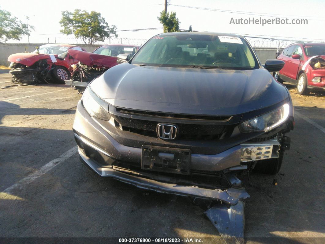 2020 Honda Civic Sedan Ex Gray vin: 19XFC1F38LE204601