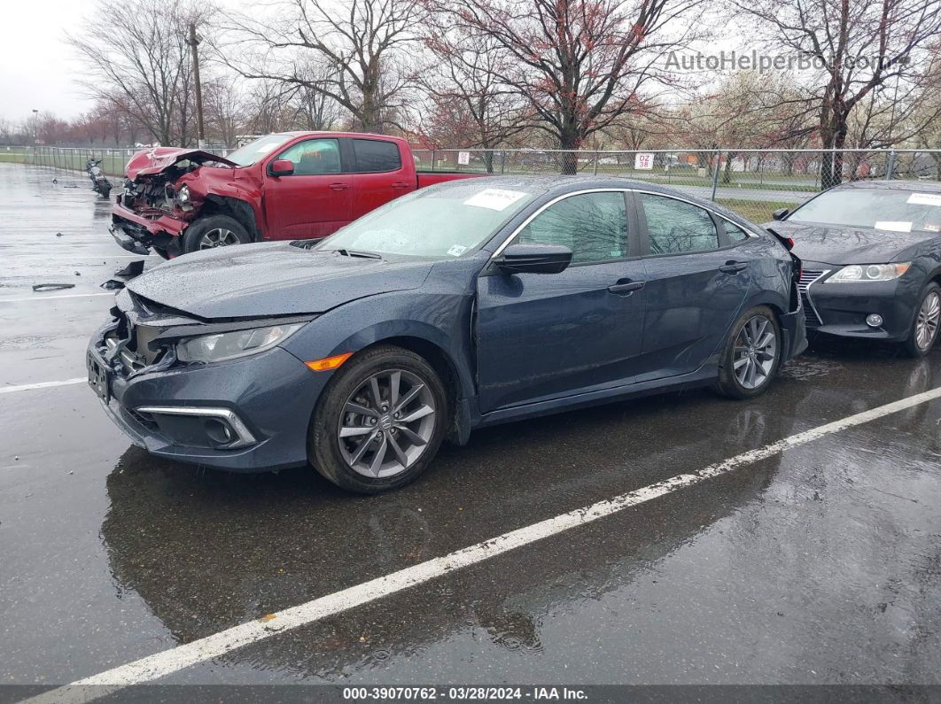 2020 Honda Civic Ex Синий vin: 19XFC1F38LE218336