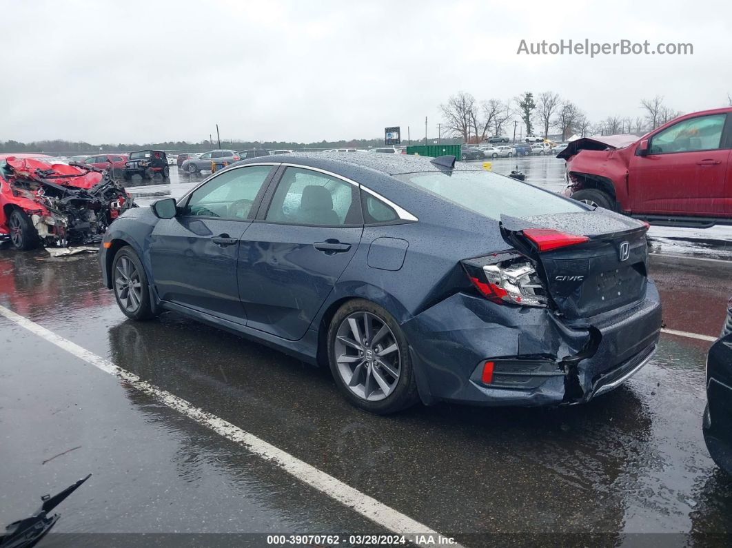 2020 Honda Civic Ex Синий vin: 19XFC1F38LE218336