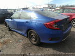 2020 Honda Civic Sedan Ex Blue vin: 19XFC1F38LE220006