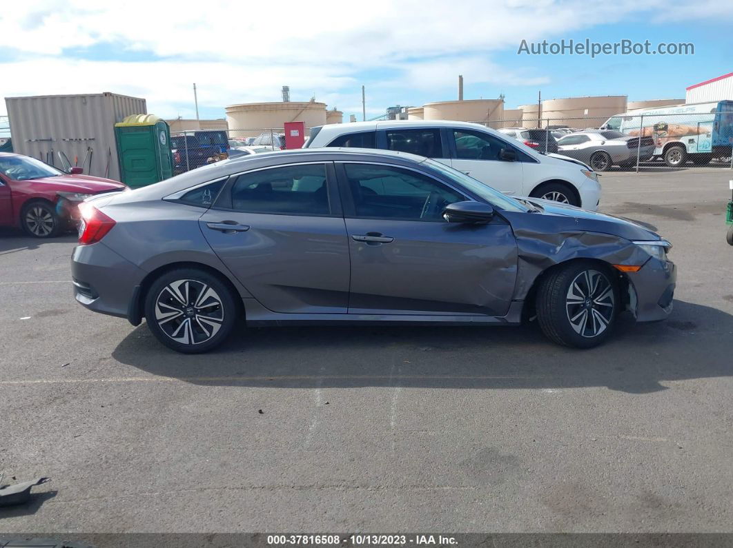 2016 Honda Civic Sedan Ex-t Gray vin: 19XFC1F39GE011587