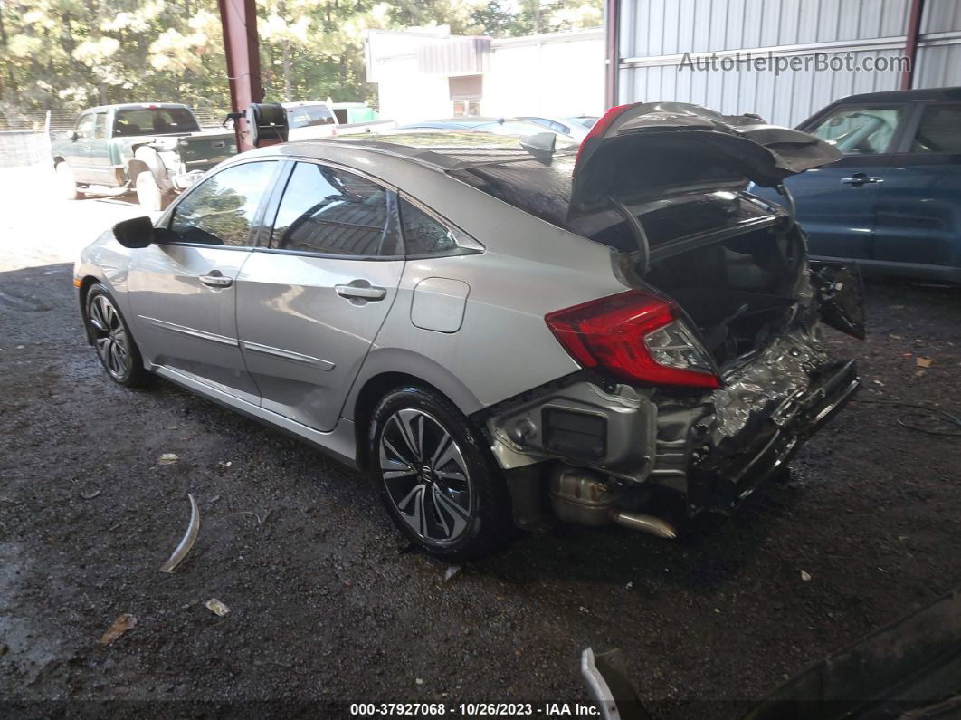 2017 Honda Civic Sedan Ex-t Silver vin: 19XFC1F39HE015866