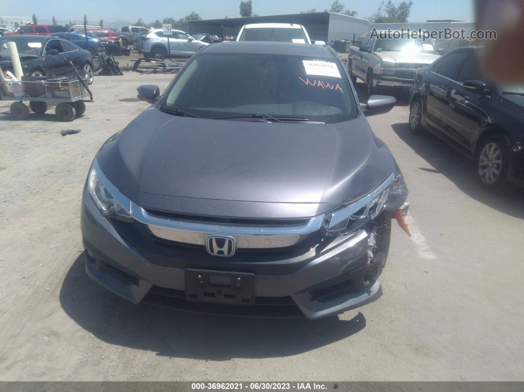 2017 Honda Civic Sedan Ex-t Серый vin: 19XFC1F39HE206302