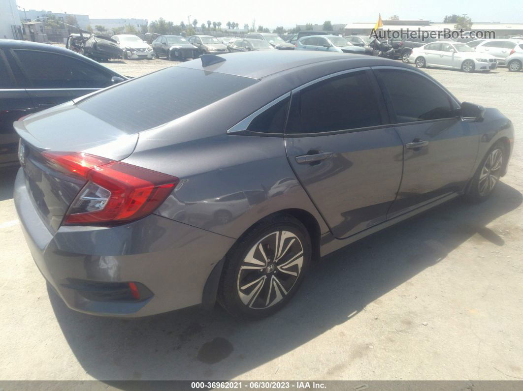 2017 Honda Civic Sedan Ex-t Серый vin: 19XFC1F39HE206302