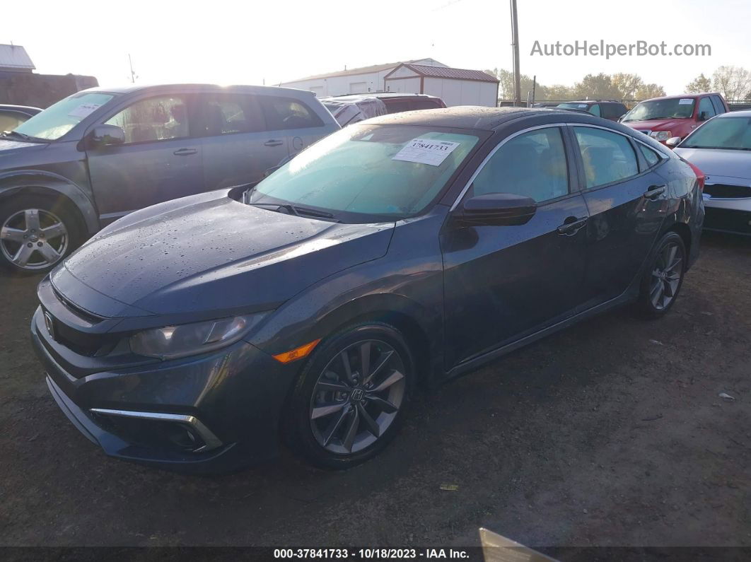 2019 Honda Civic Sedan Ex Dark Blue vin: 19XFC1F39KE008407