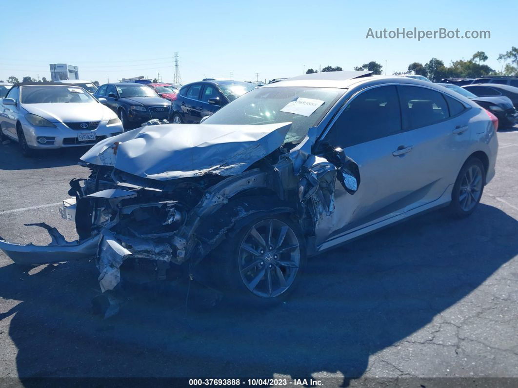 2019 Honda Civic Sedan Ex Silver vin: 19XFC1F39KE012327