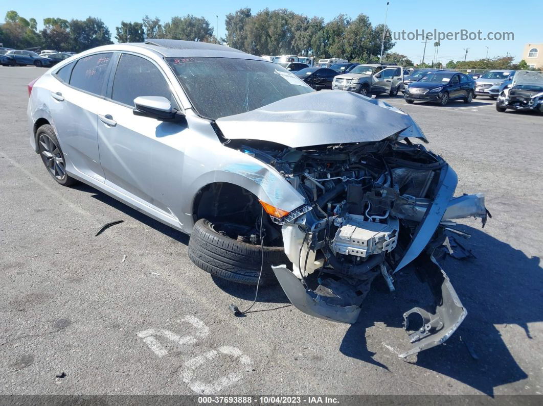 2019 Honda Civic Sedan Ex Silver vin: 19XFC1F39KE012327