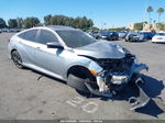 2019 Honda Civic Sedan Ex Silver vin: 19XFC1F39KE012327