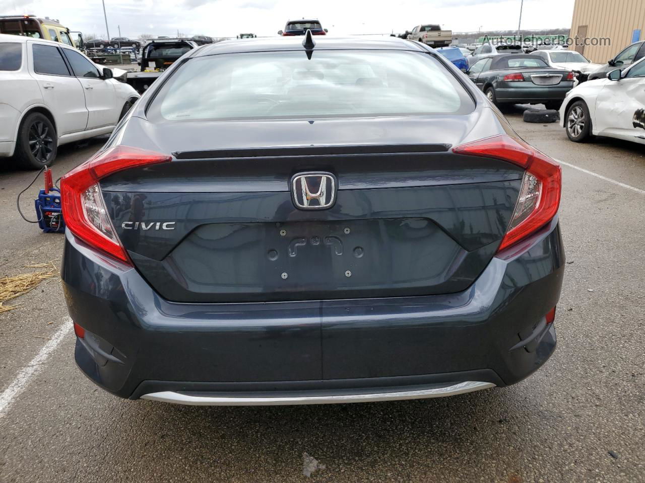 2019 Honda Civic Ex Blue vin: 19XFC1F39KE020363