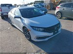 2019 Honda Civic Ex White vin: 19XFC1F39KE202029