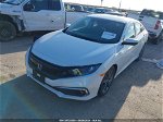 2019 Honda Civic Ex White vin: 19XFC1F39KE202029