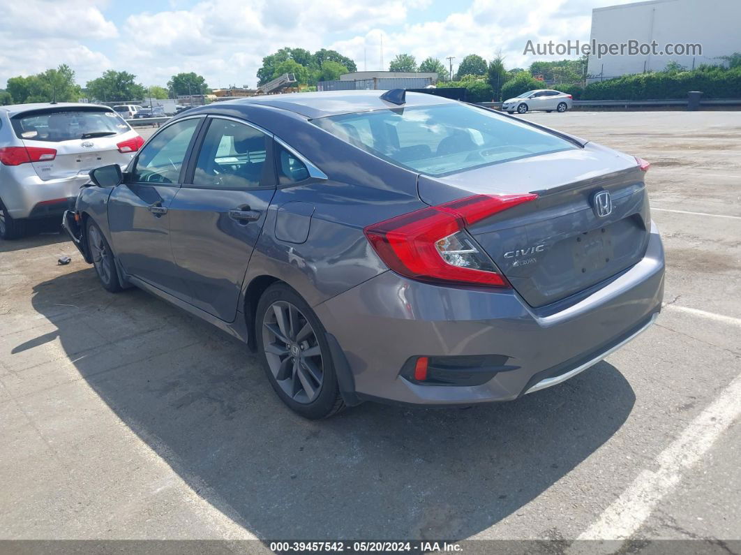 2020 Honda Civic Ex Gray vin: 19XFC1F39LE008358