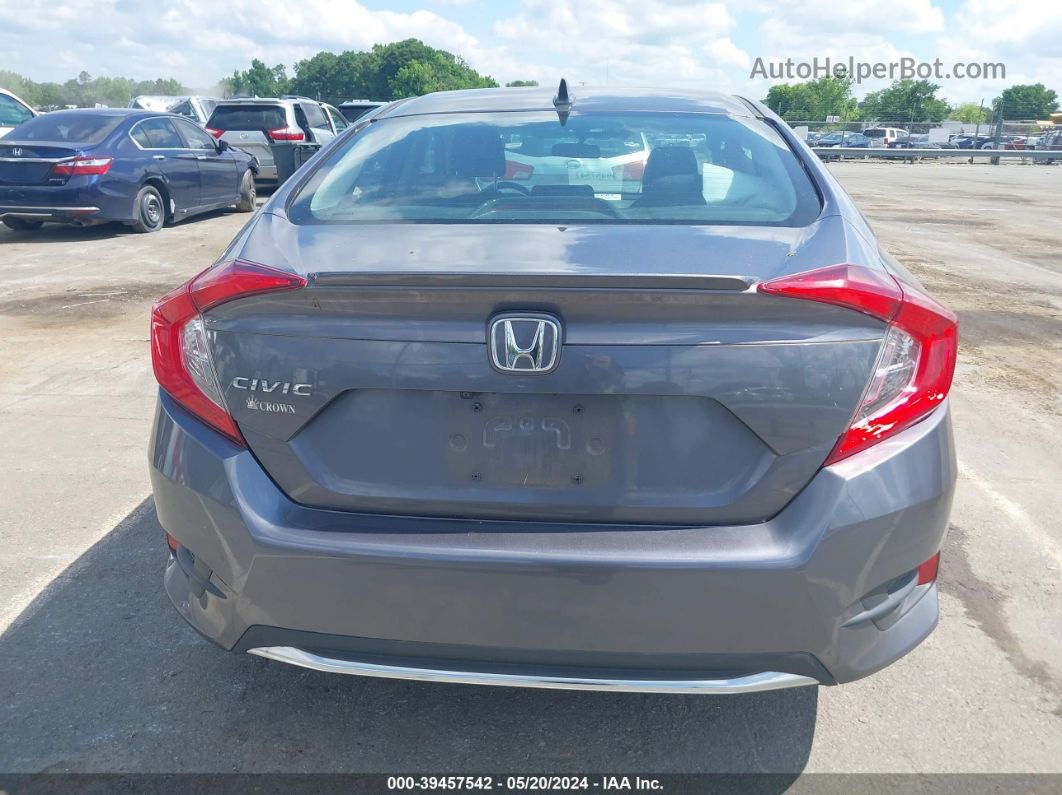 2020 Honda Civic Ex Gray vin: 19XFC1F39LE008358