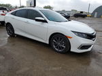 2020 Honda Civic Ex White vin: 19XFC1F39LE018680