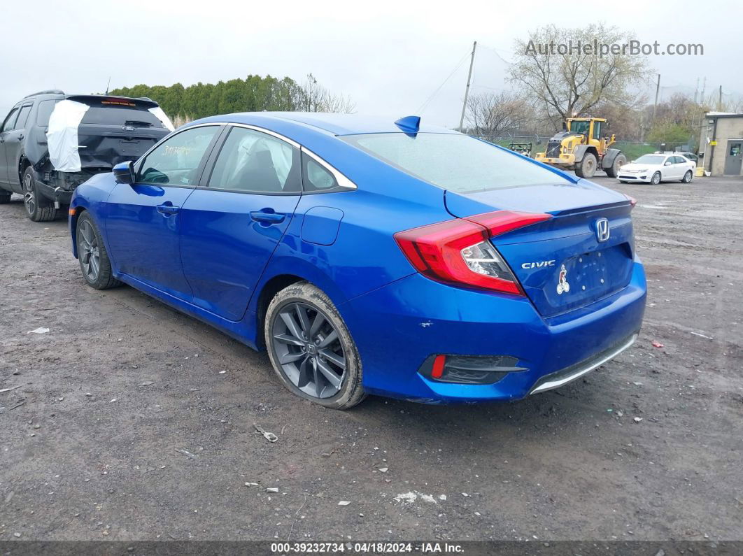 2020 Honda Civic Ex Blue vin: 19XFC1F39LE218538