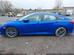 2020 Honda Civic Ex Blue vin: 19XFC1F39LE218538