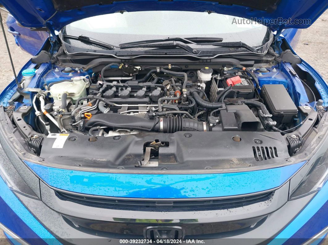 2020 Honda Civic Ex Синий vin: 19XFC1F39LE218538