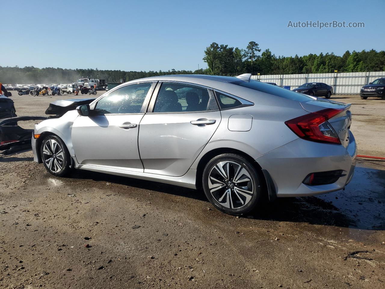 2016 Honda Civic Ex Silver vin: 19XFC1F3XGE210390