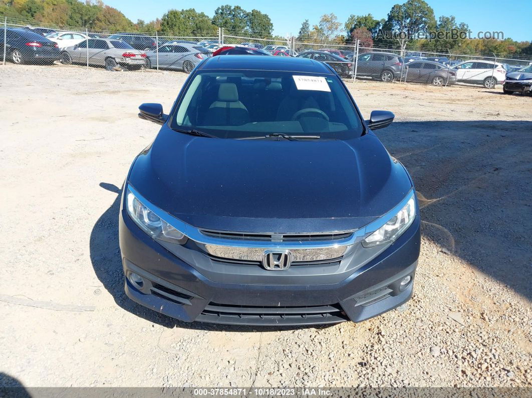 2016 Honda Civic Sedan Ex-t Gray vin: 19XFC1F3XGE217243