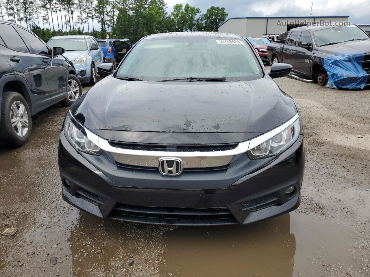 2017 Honda Civic Ex Black vin: 19XFC1F3XHE012958