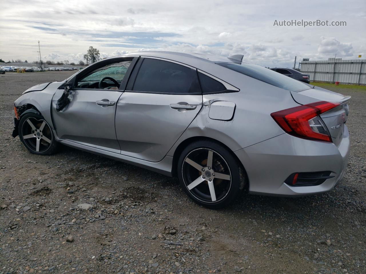 2017 Honda Civic Ex Silver vin: 19XFC1F3XHE212450