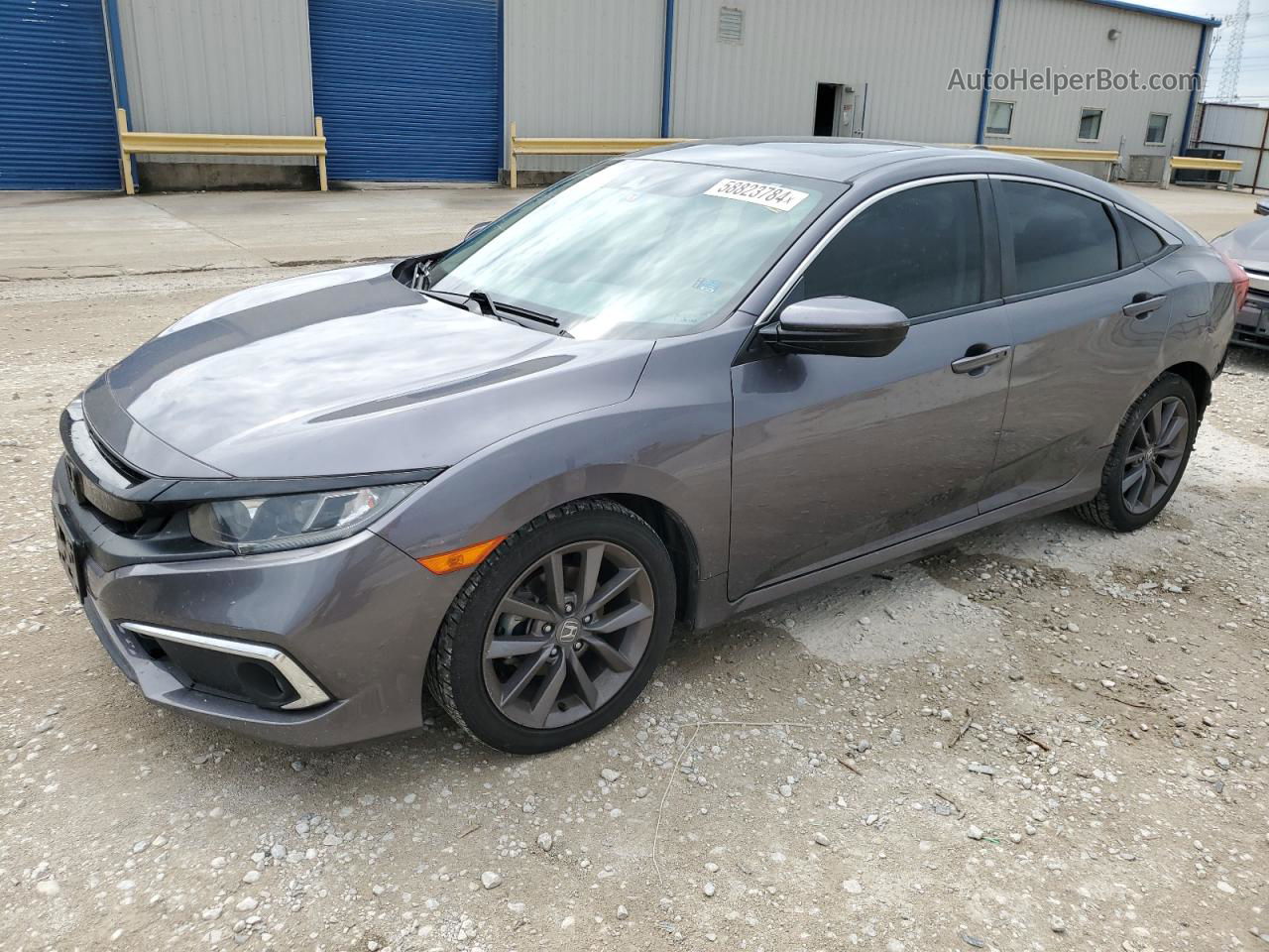 2019 Honda Civic Ex Charcoal vin: 19XFC1F3XKE007069