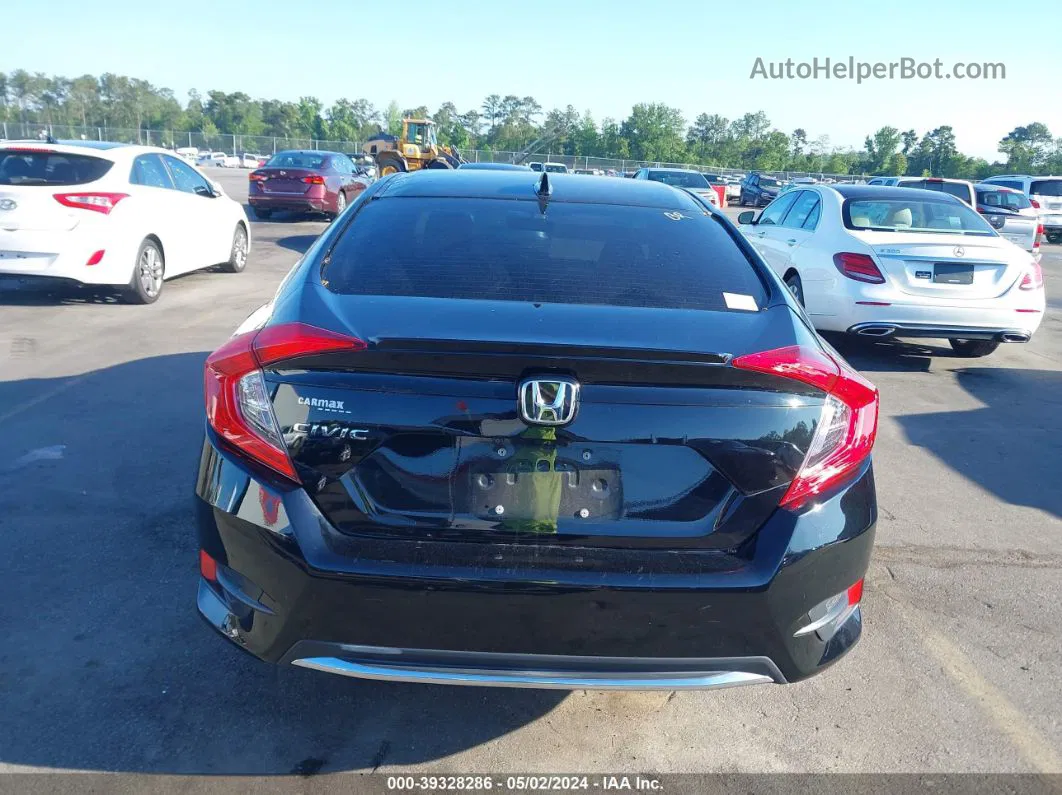 2019 Honda Civic Ex-l Black vin: 19XFC1F70KE204187